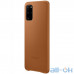 Чохол для смартфону Samsung G985 Galaxy S20 Plus Leather Cover Brown (EF-VG985LAEG) — інтернет магазин All-Ok. фото 3